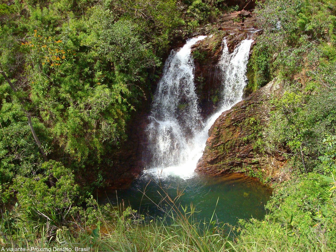 cachoeira água natureza free photo