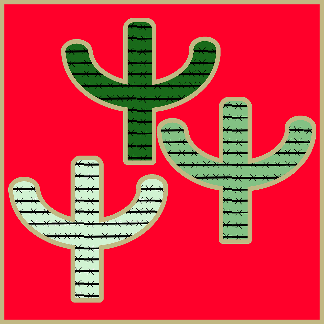 cactus western background western free photo