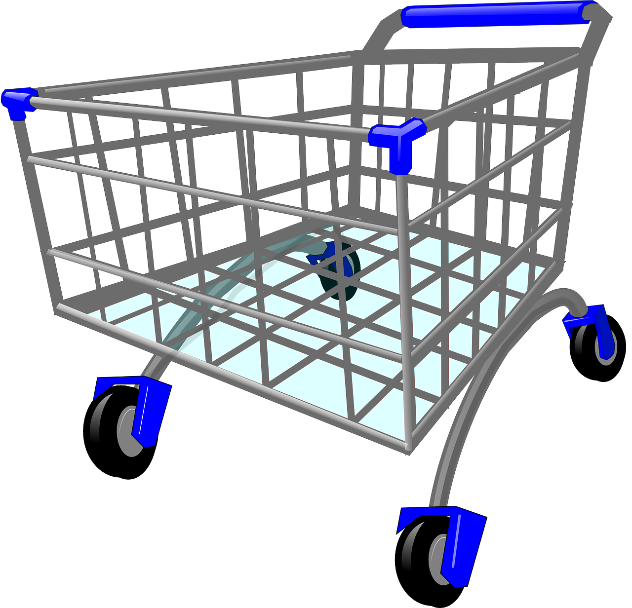 caddy shopping cart shopping trolley free photo