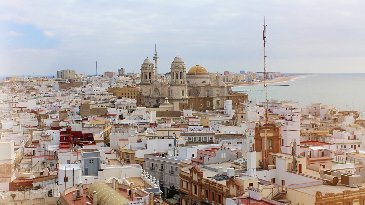 cadiz  spain  sea free photo