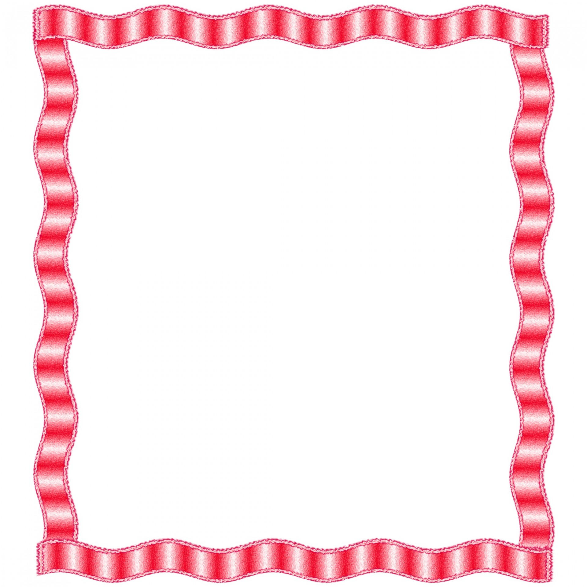 frame ribbon red free photo