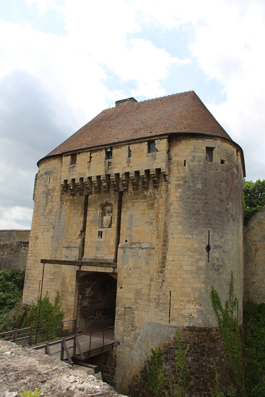 caen castle normandy free photo