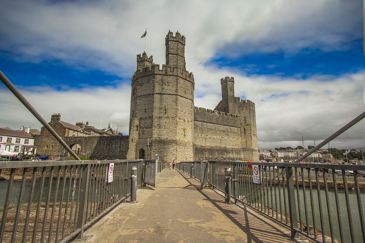 caernarfon castle castle monument free photo