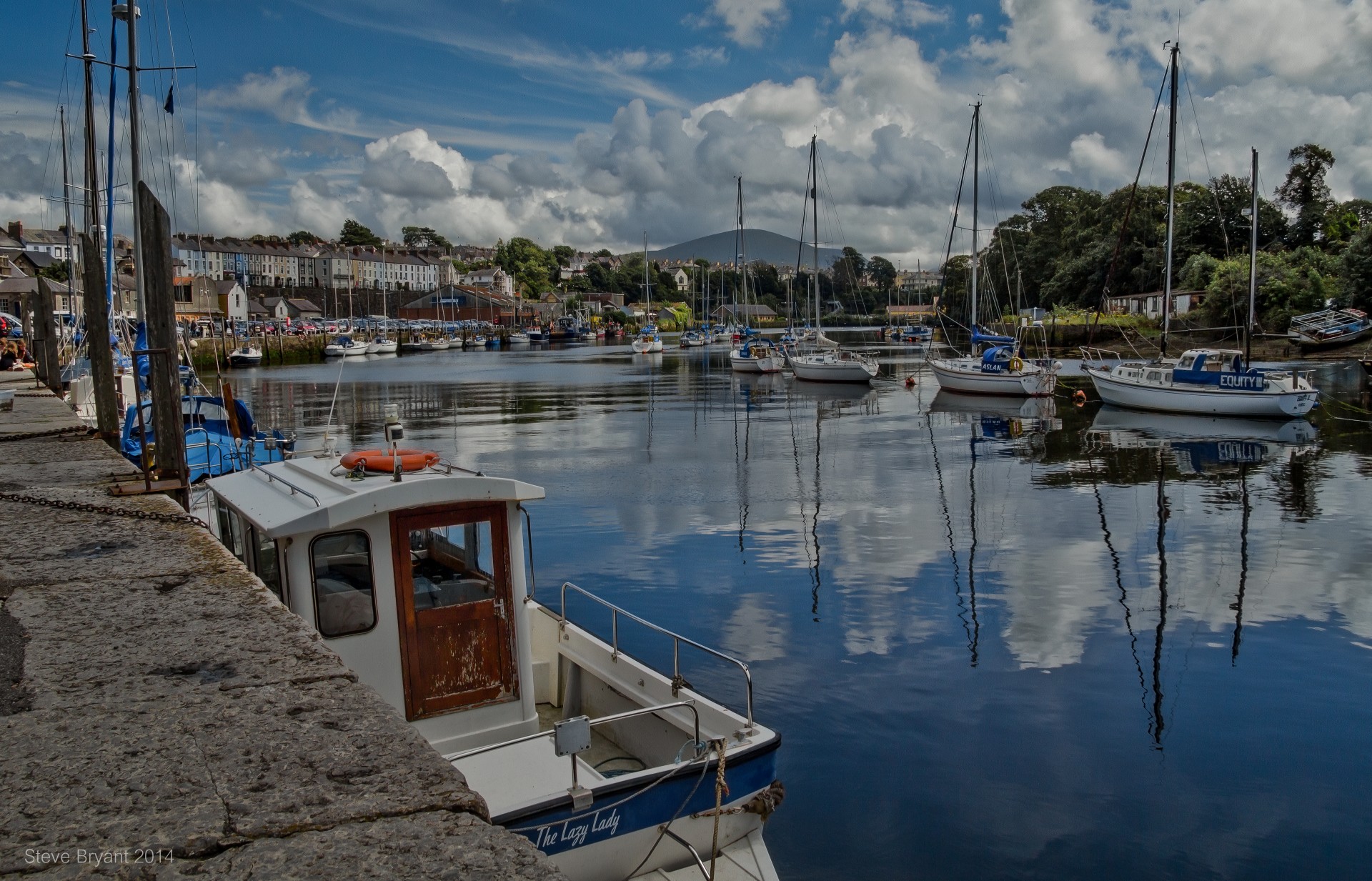 caernarfon sailing boats wales free photo