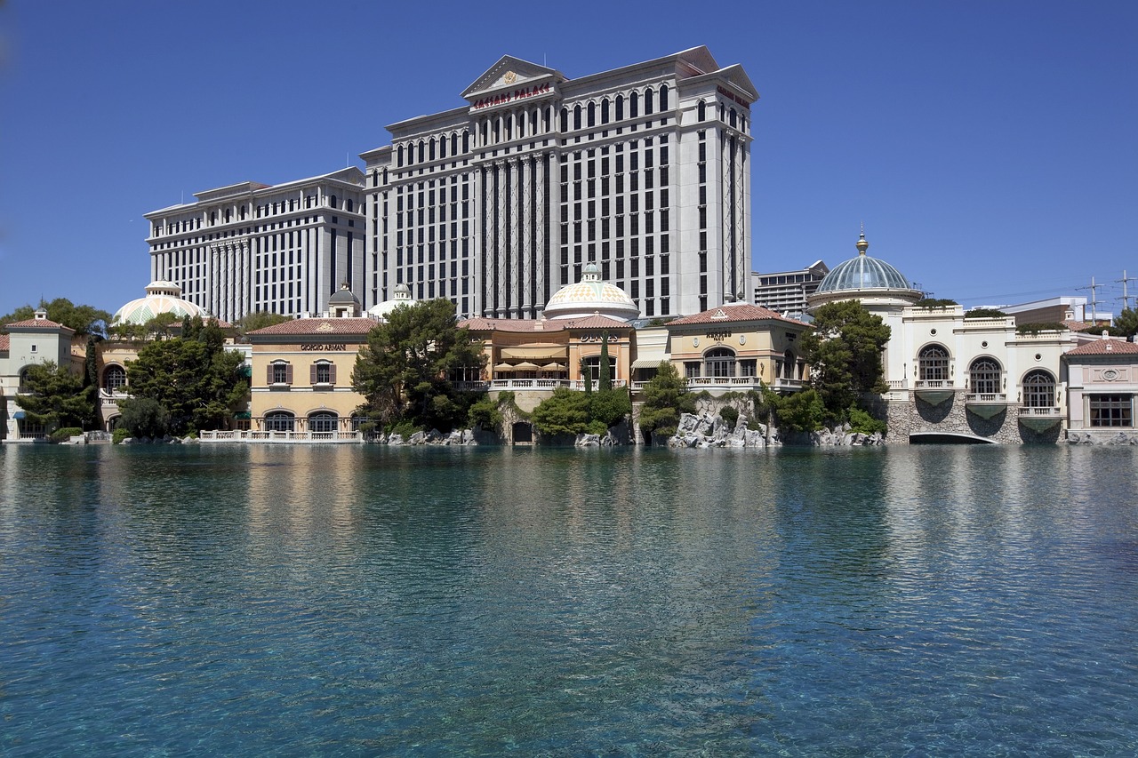 caesars palace  architecture  luxury free photo