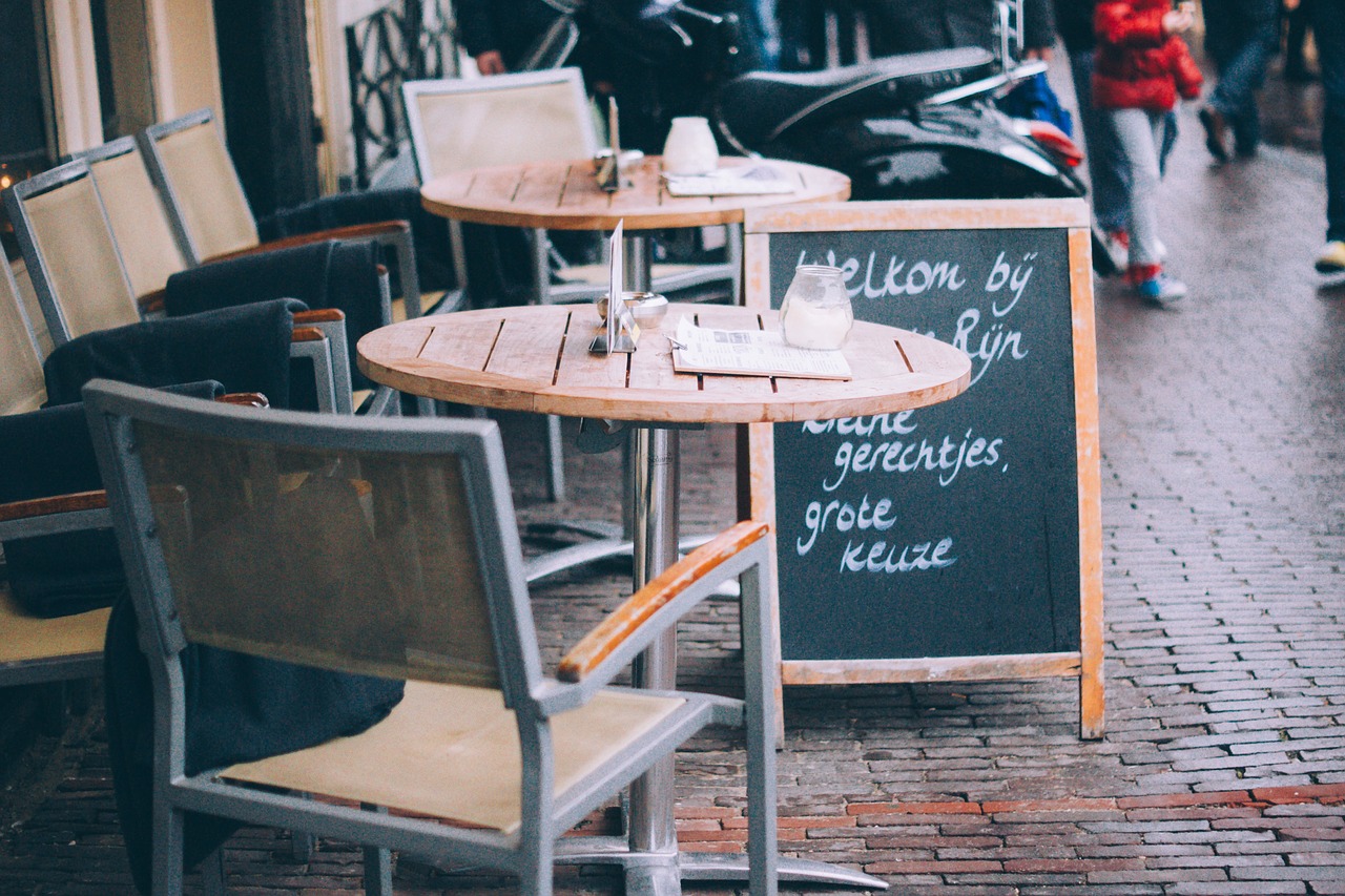 cafe restaurant tables free photo