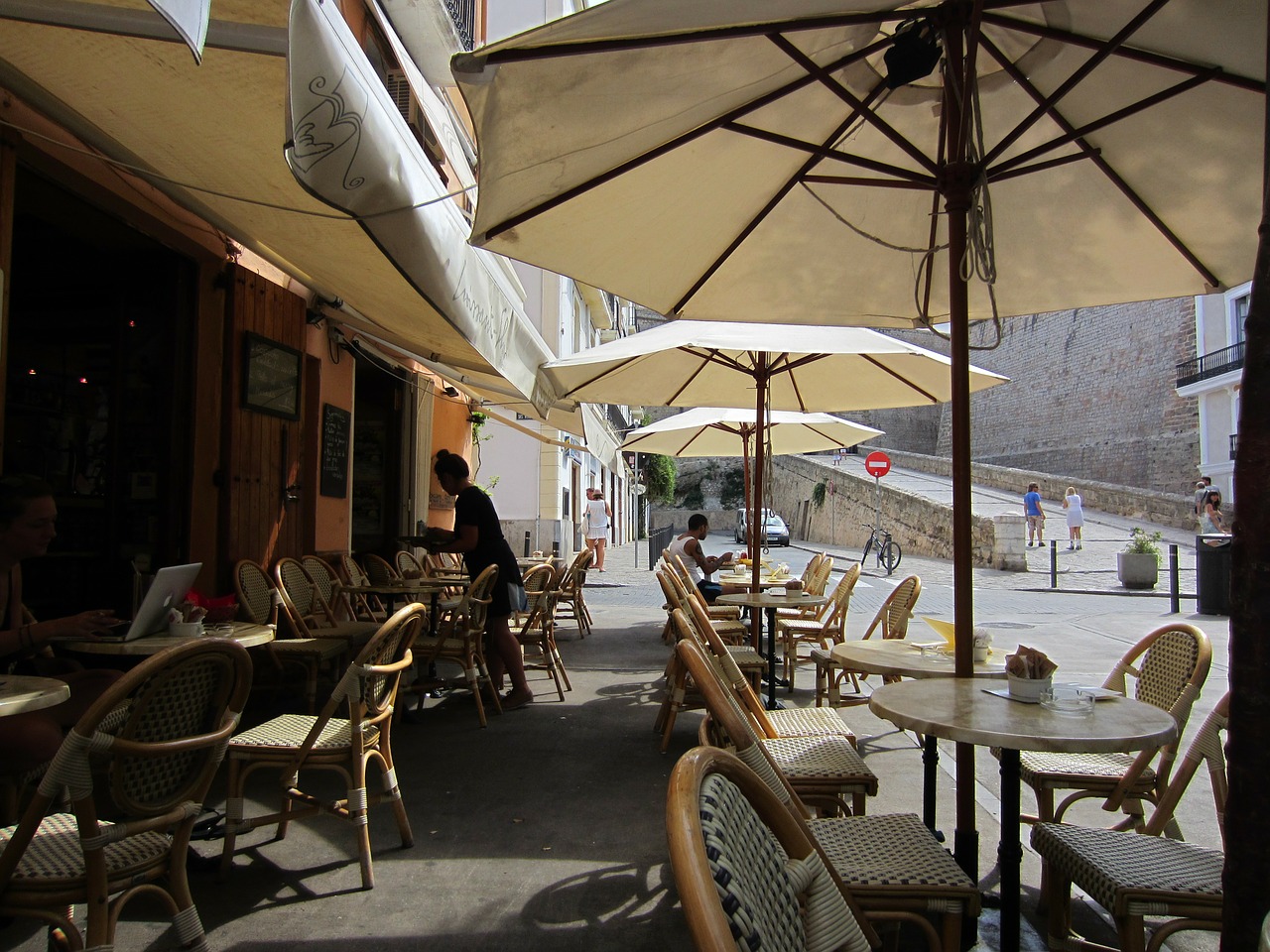 café pavement cafe al fresco free photo