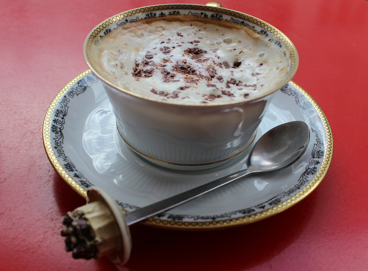 café au lait coffee cafe free photo