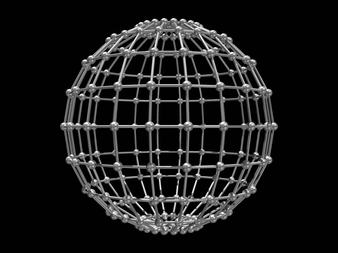 cage sphere grid free photo