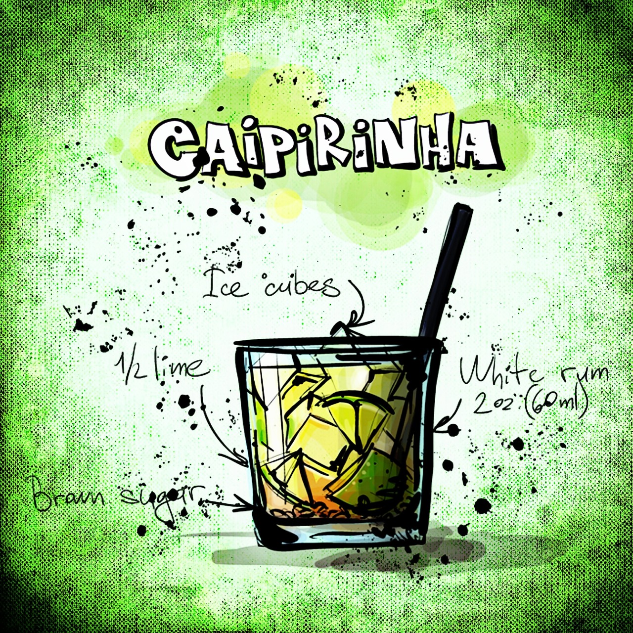 caipirinha cocktail drink free photo