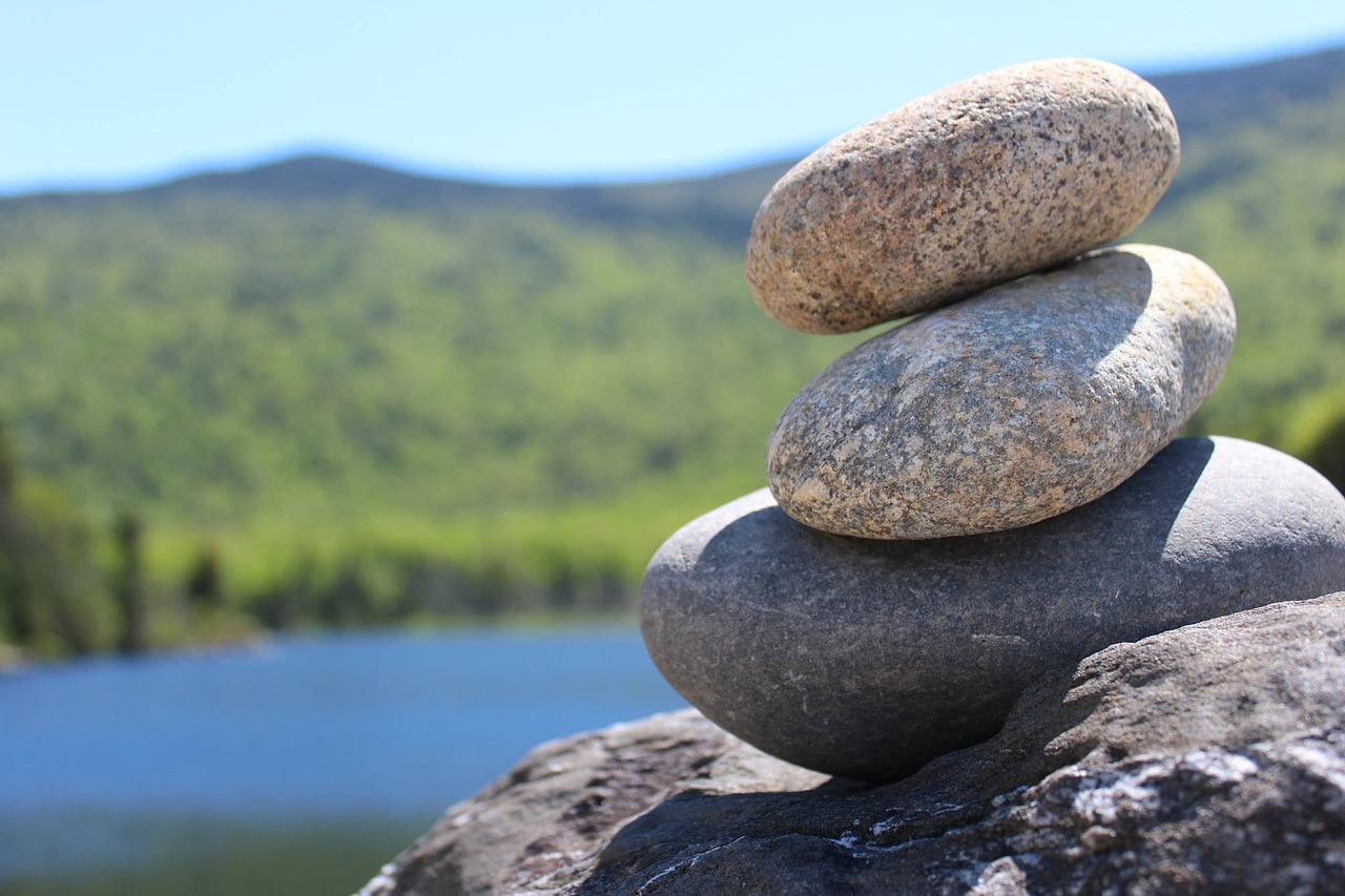 cairn rocks harmony free photo