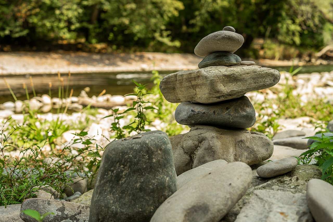 cairn  scenic  river free photo