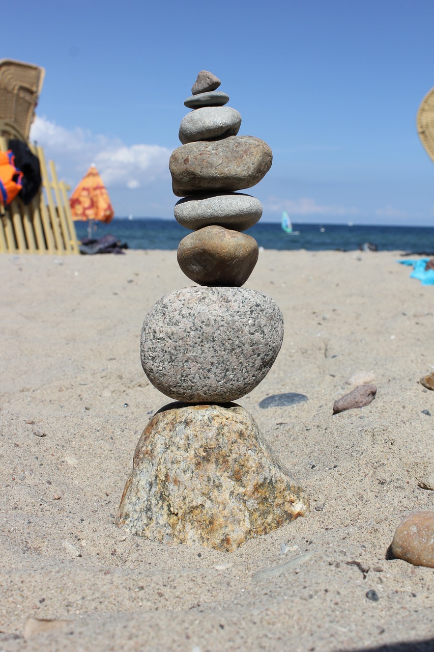 cairn stones tower free photo