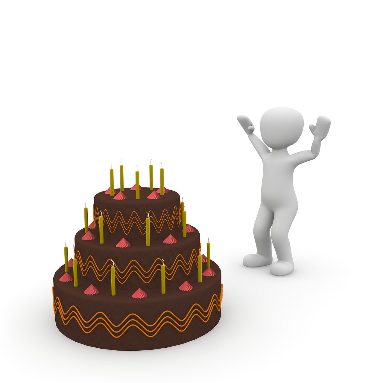 cake surprise birthday free photo