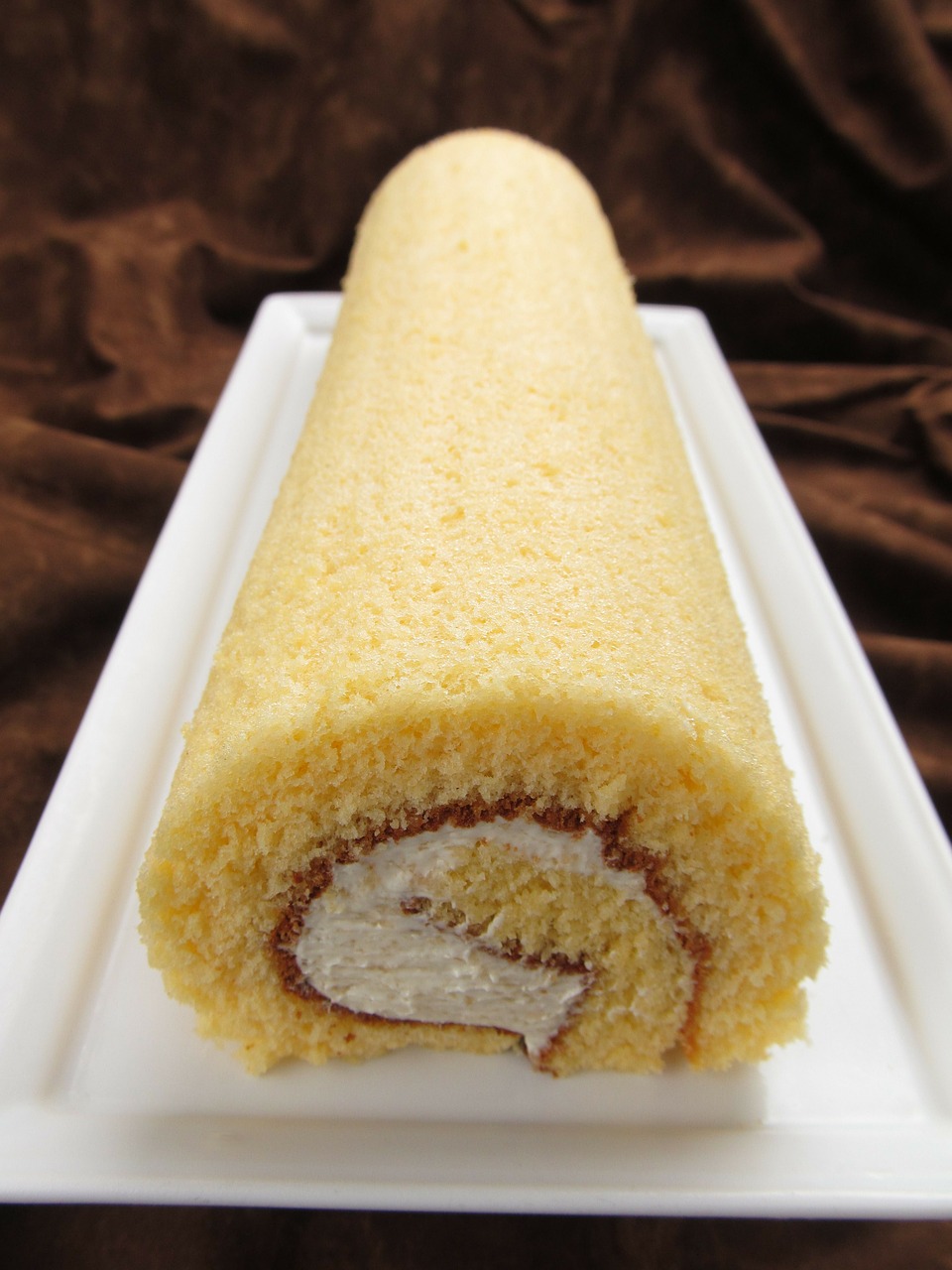 cake roll cake fruit free photo