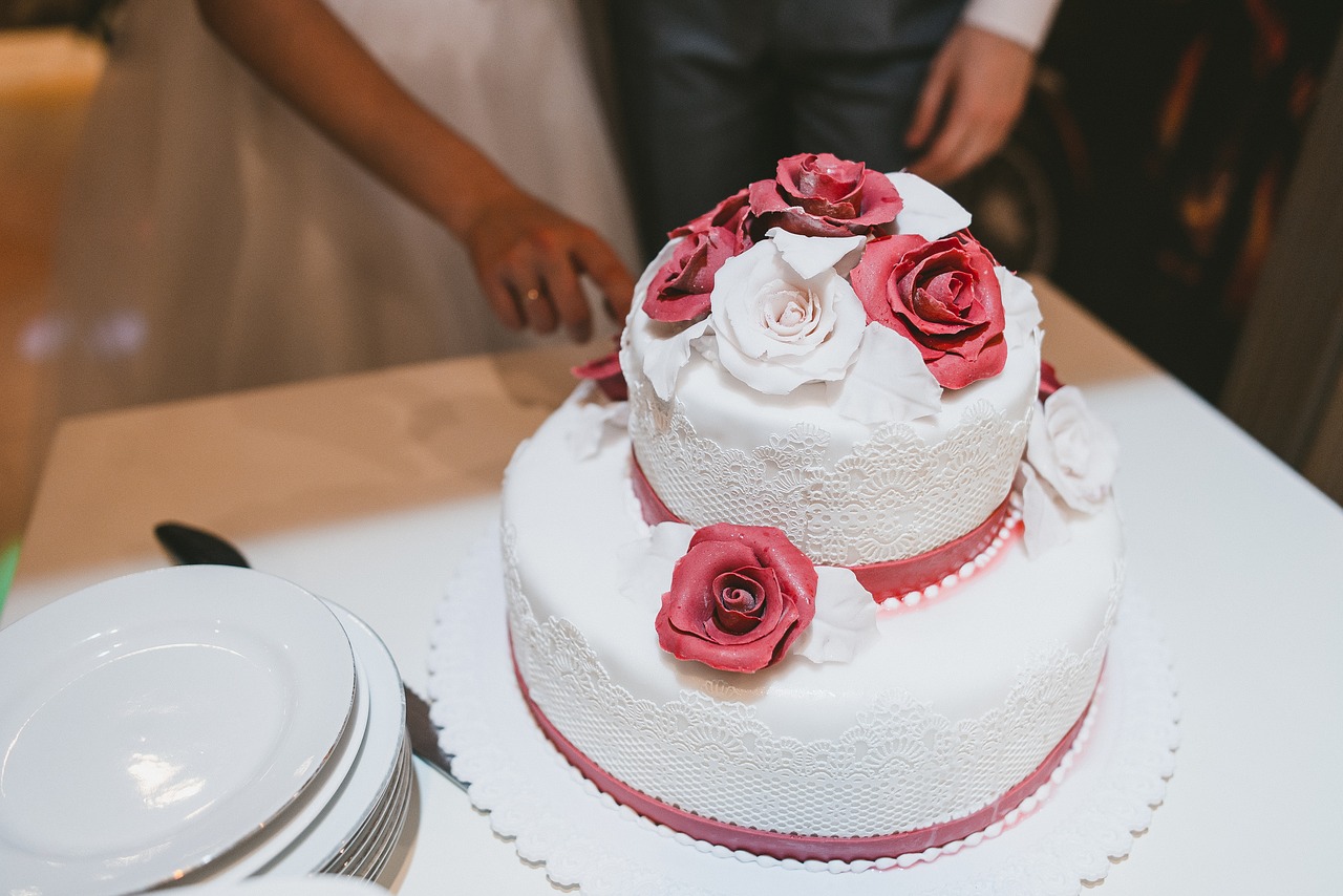 cake tasty wedding free photo