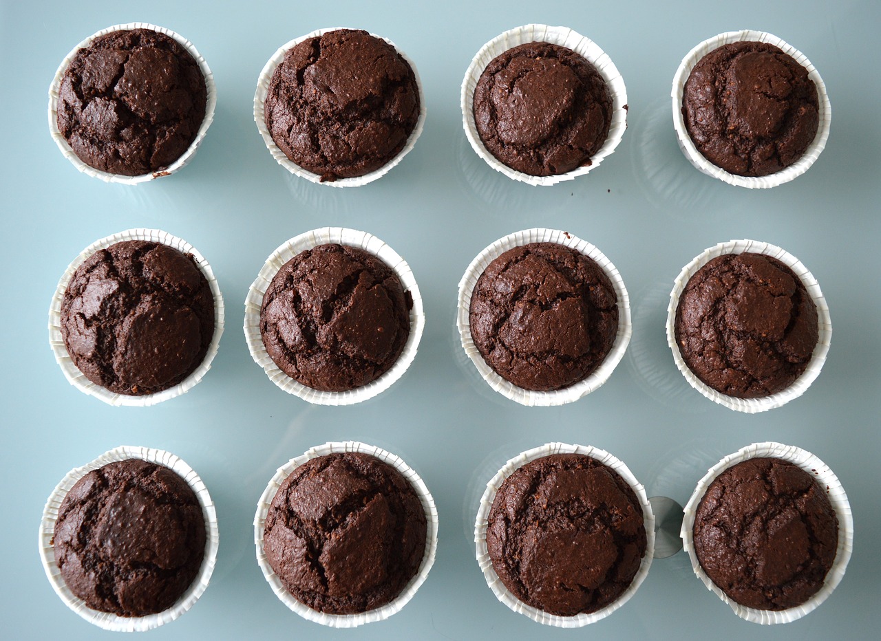 cake chocolate muffin free photo