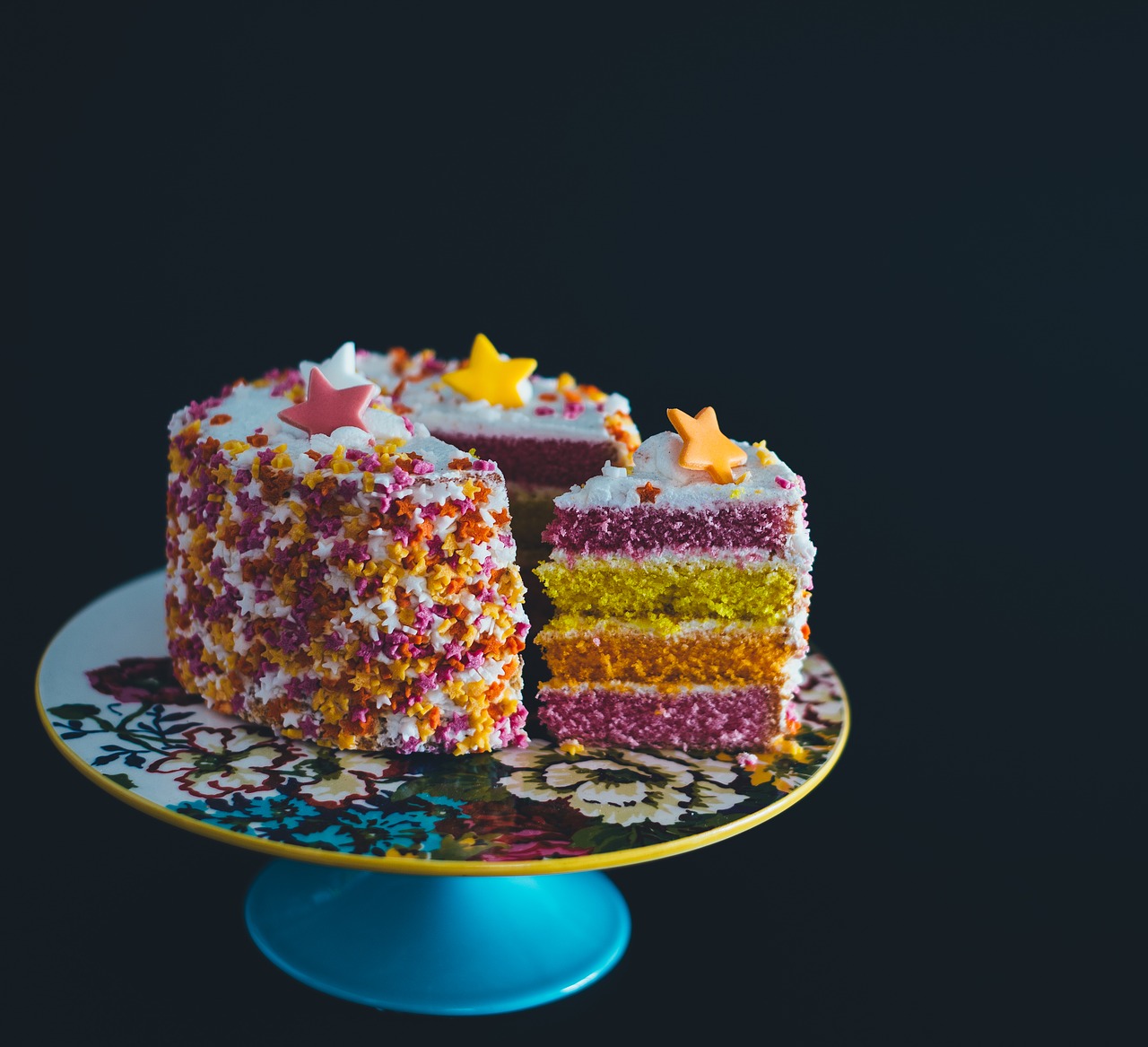 cake colorful colourful free photo