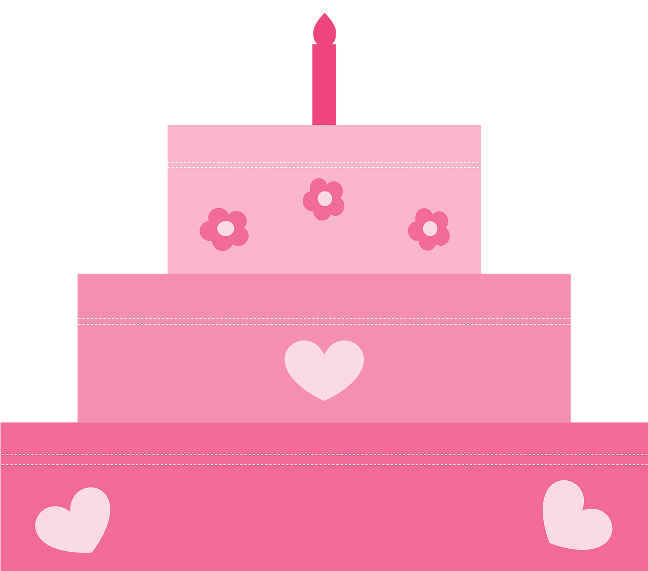 cake birthday pink free photo