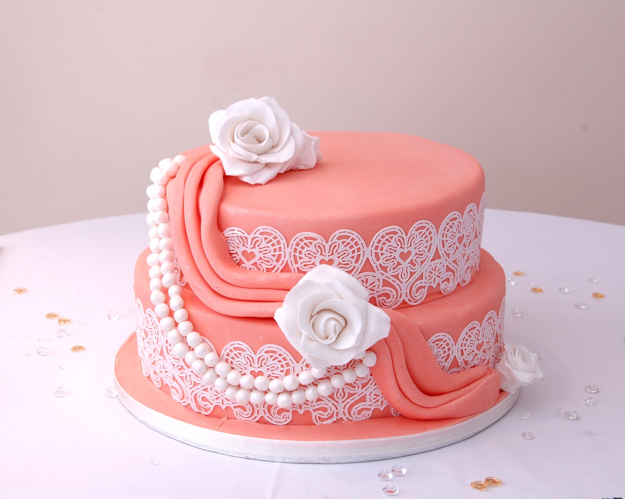cake pink party free photo