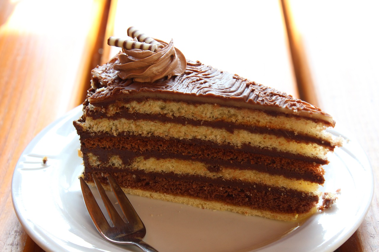 cake chocolate nut nougat tart free photo