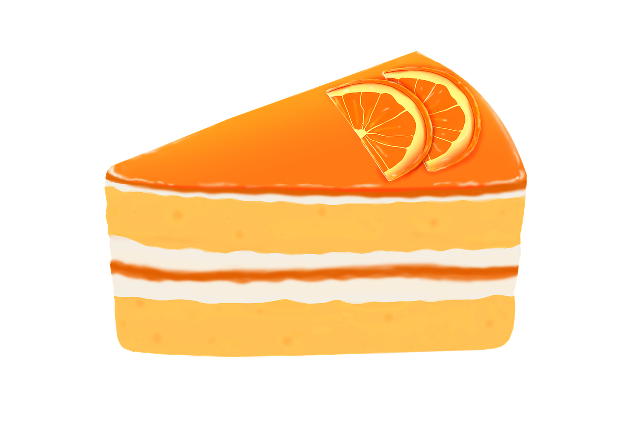 cake orange cake delicious free photo