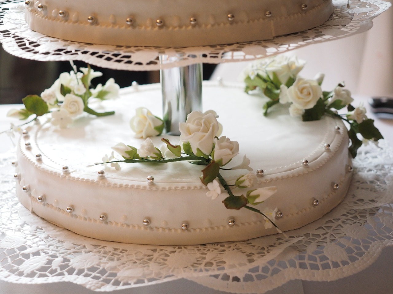 cake wedding cake cream pie free photo