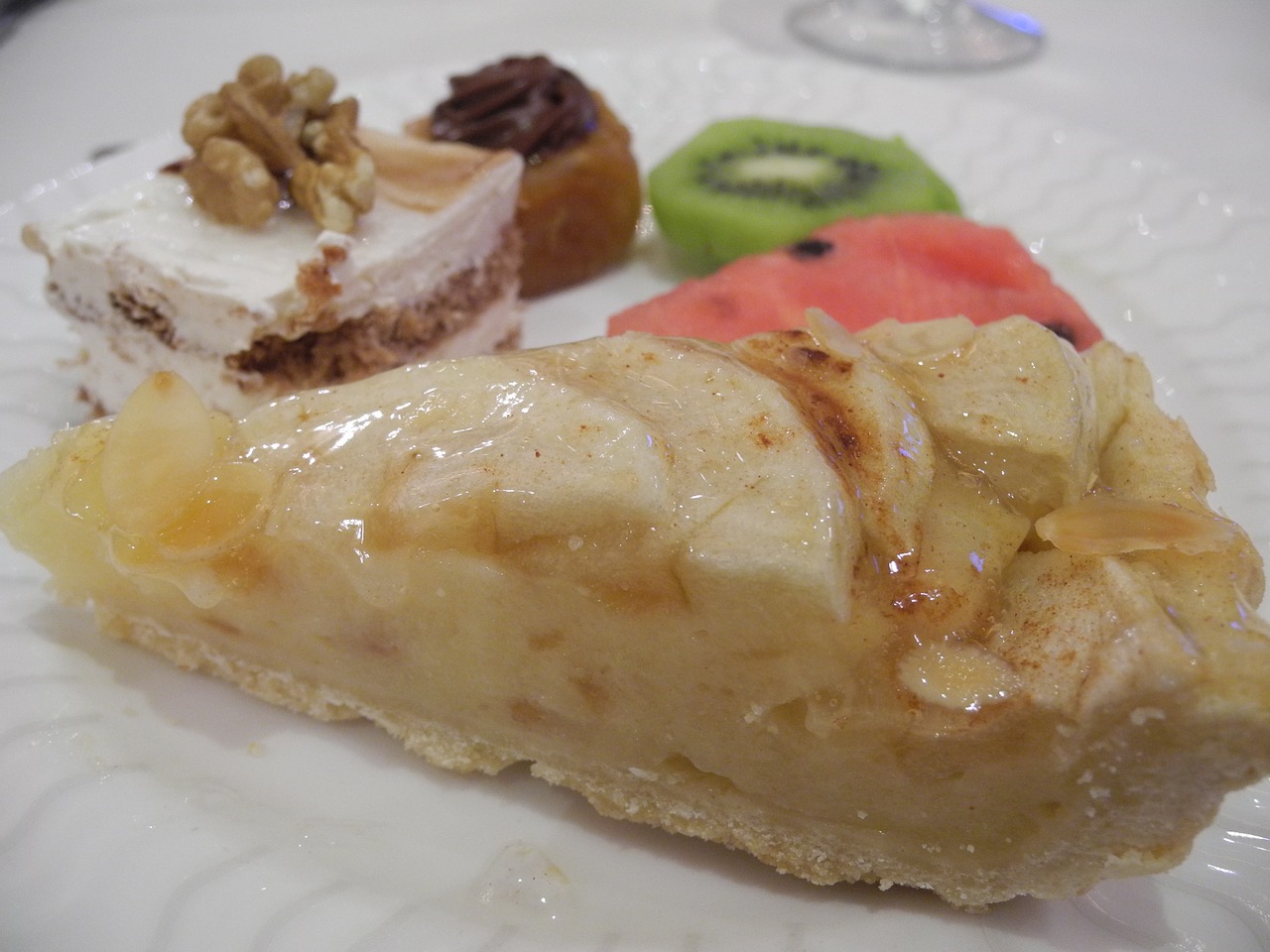 cake tarte apple pie free photo