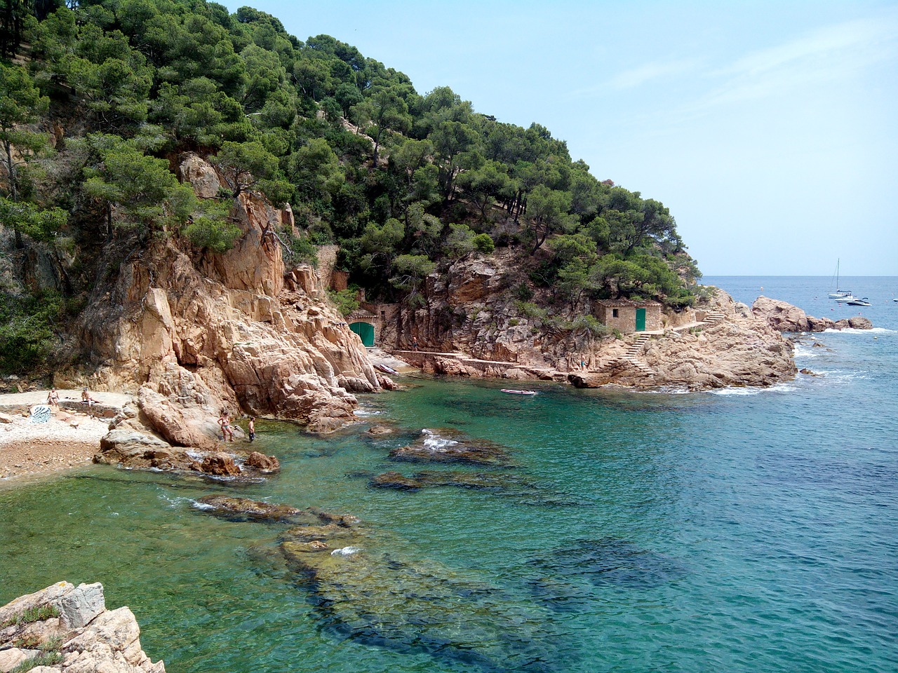 cala sea calm sea free photo