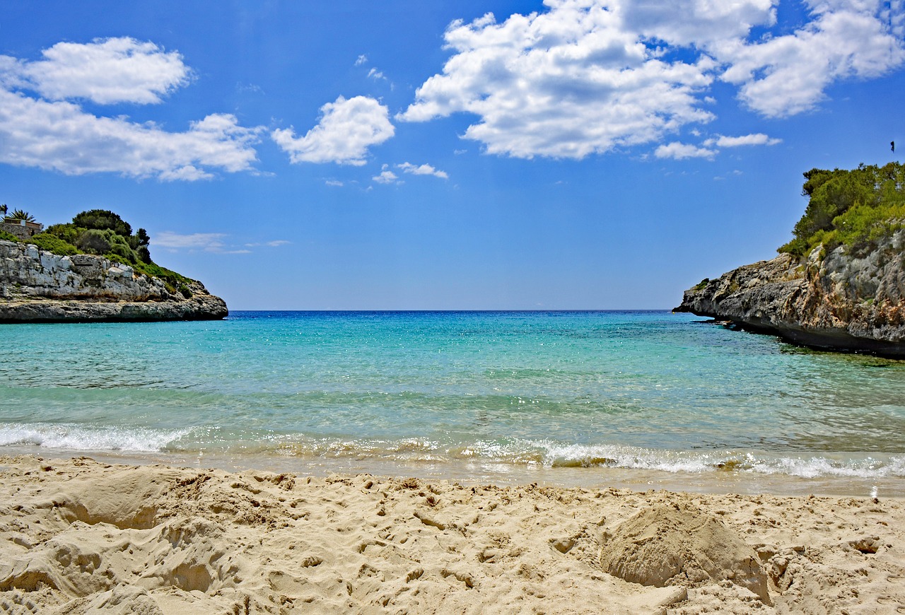 Cala Anguila Mallorca Balearic Islands Spain Sea Free Image From