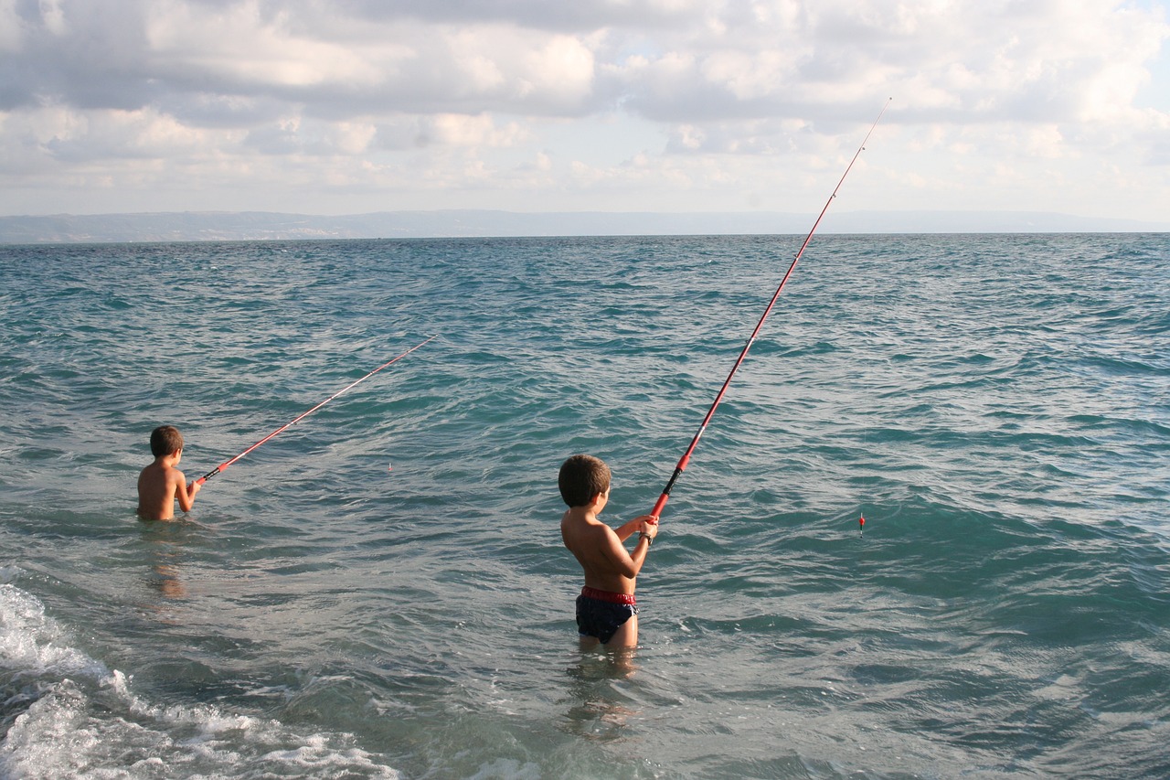 calabria sea fishing free photo