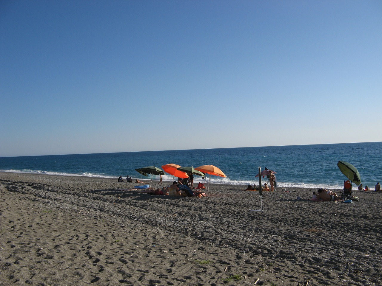 calabria belmonte calabro beach free photo