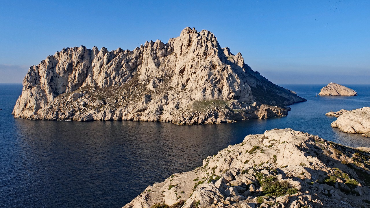 calanque sea island free photo