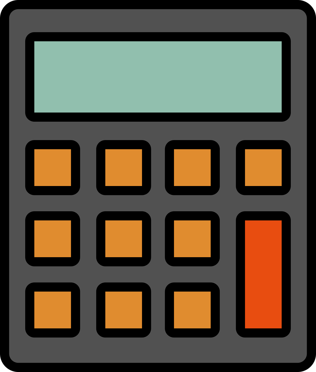 icon calculator math free photo
