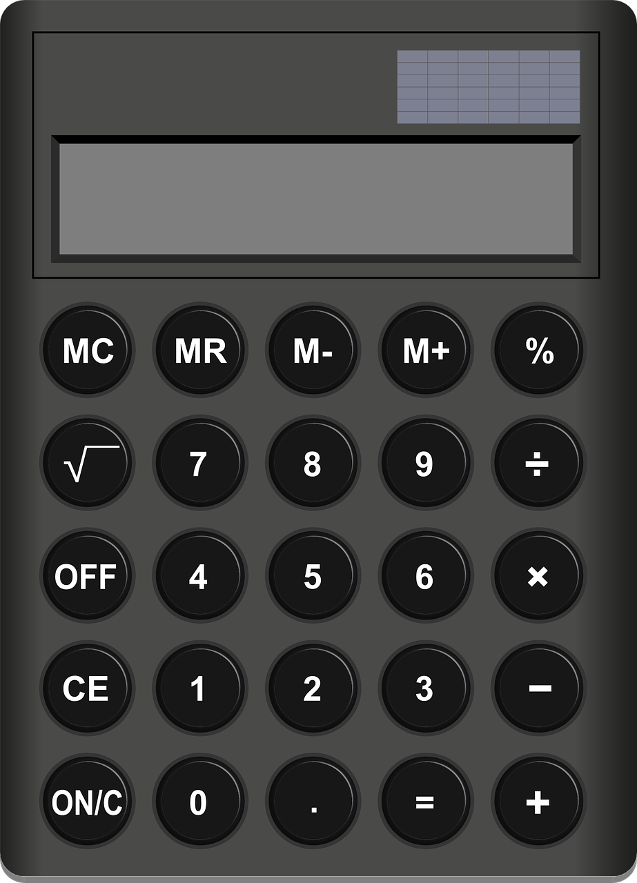 calculator pay mathematics free photo