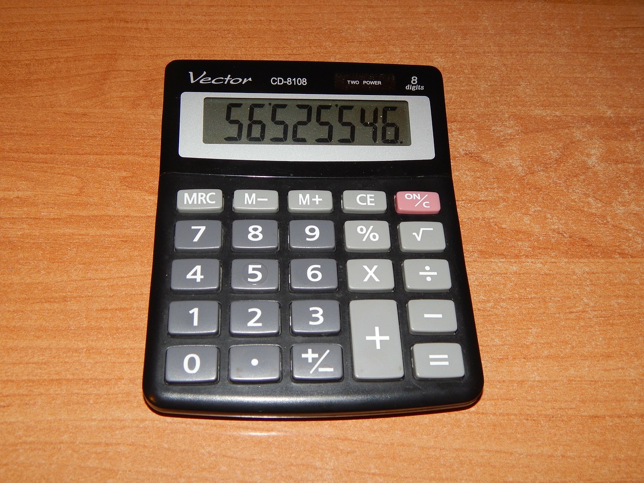 calculator counting the number of free photo