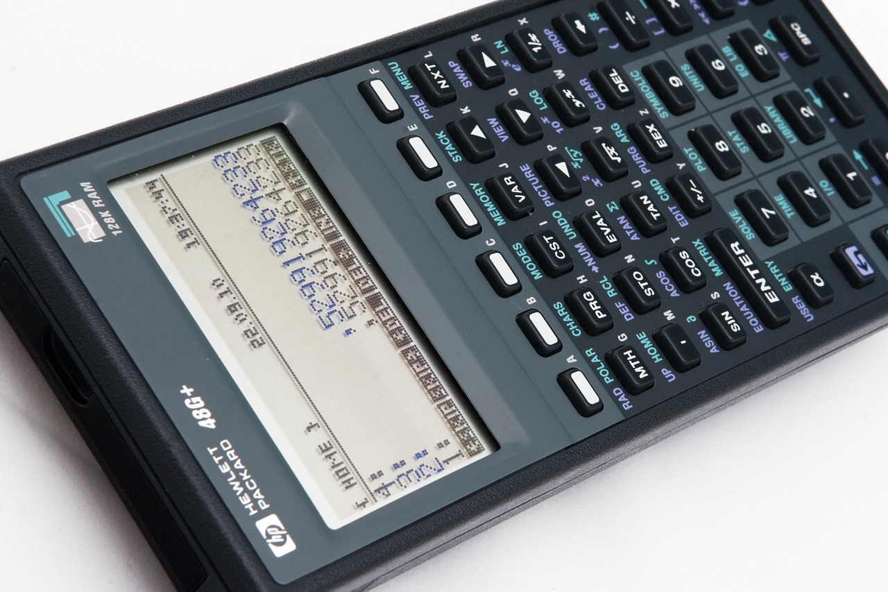 calculator hp48 engineering free photo