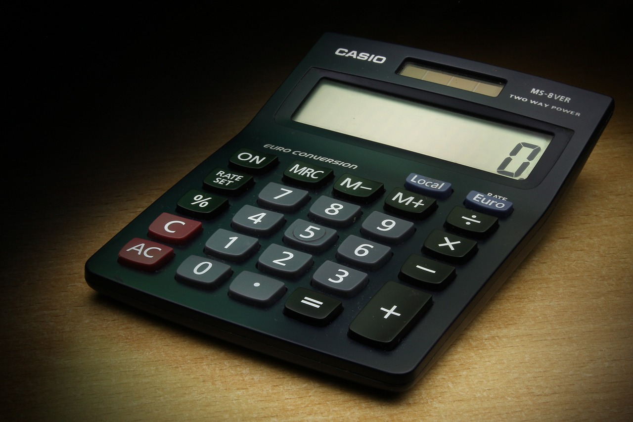 calculator the calculation of casio free photo