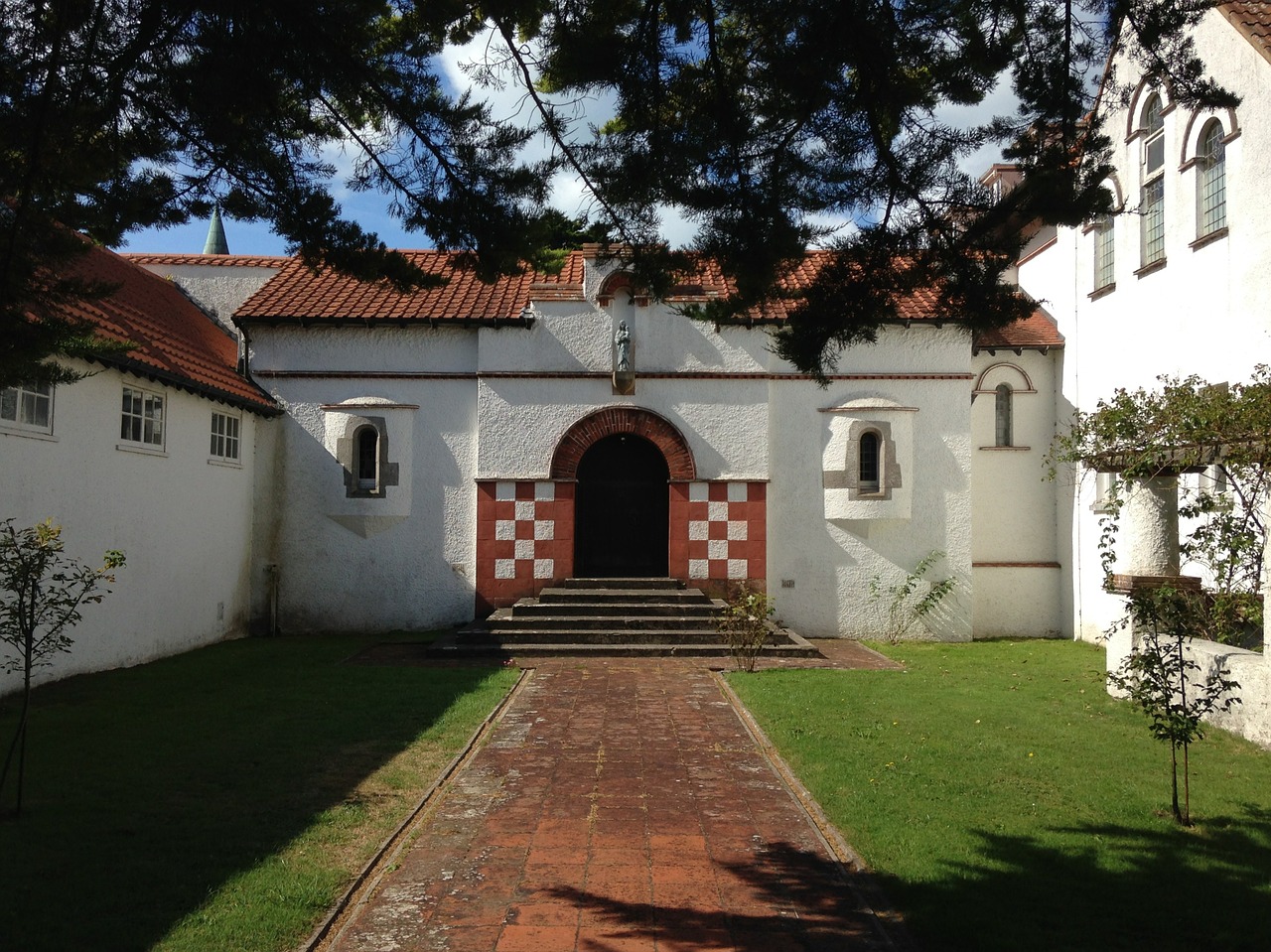 caldey island monastery wales free photo