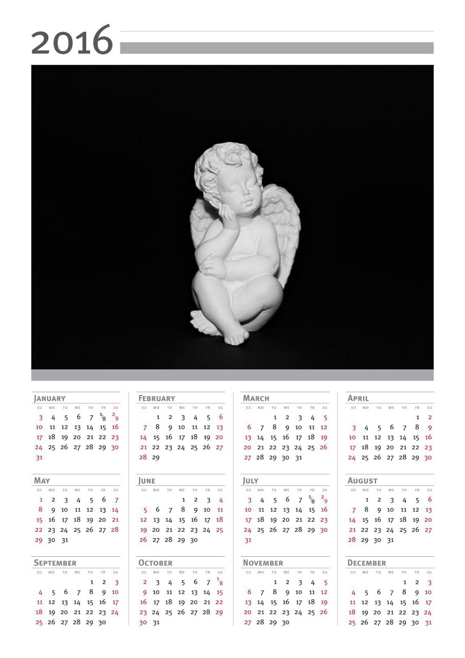 calendar 2016 year free photo