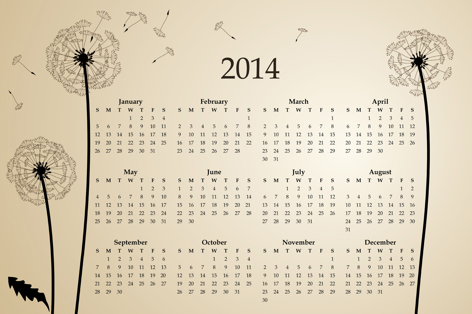 calendar 2014 2014 calendar free photo