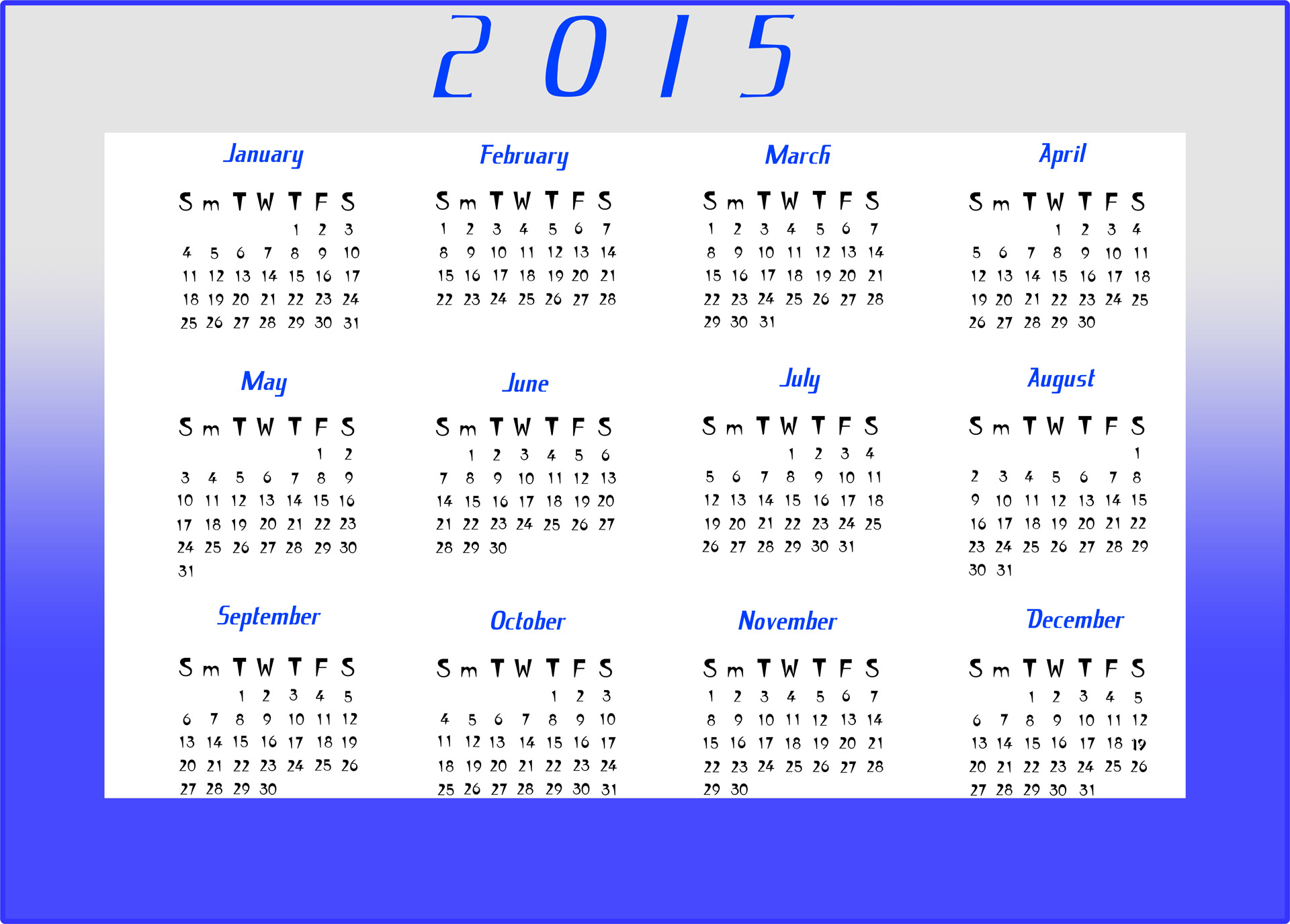 calendar 2015 2015 calendar free photo