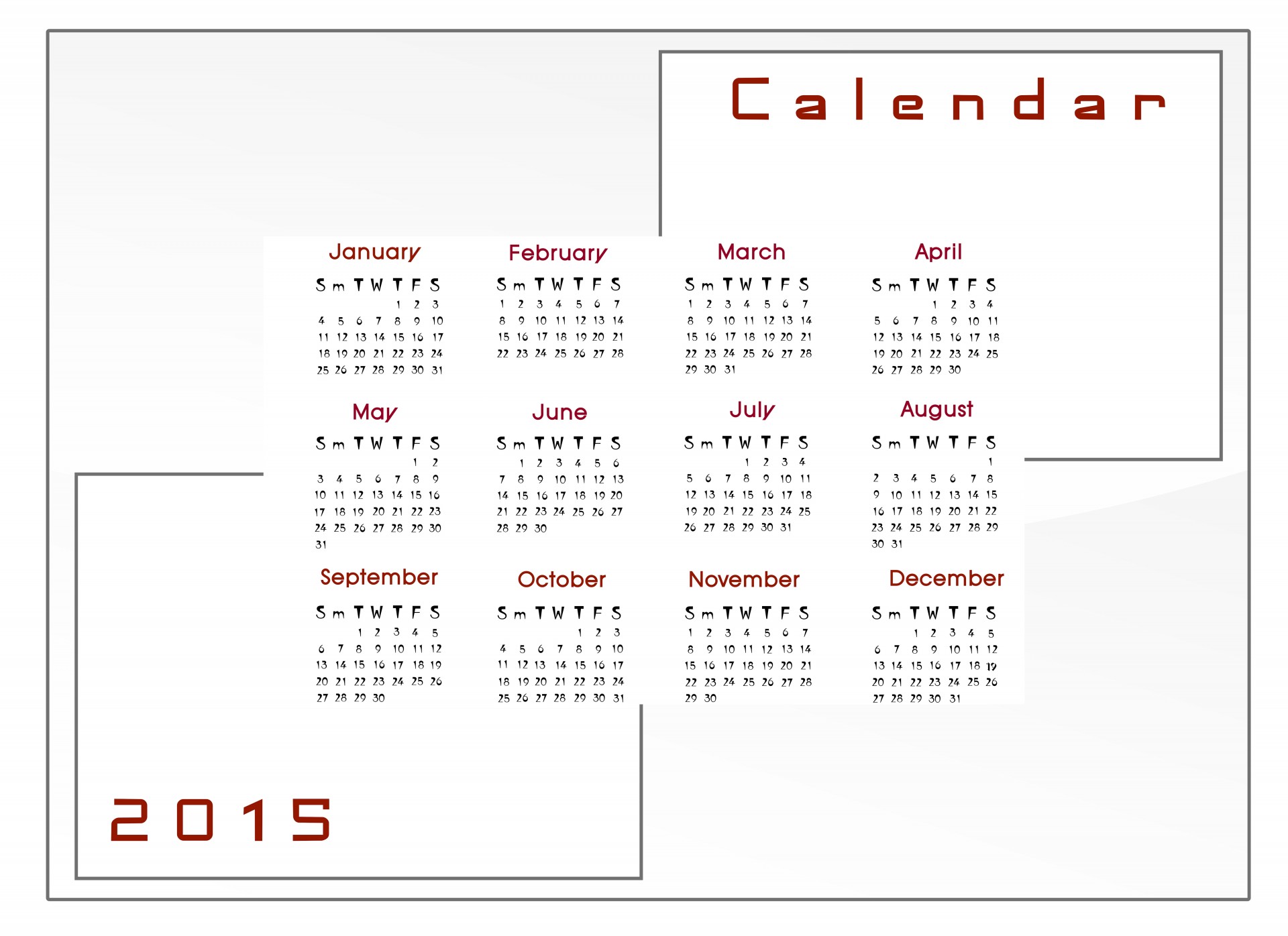 calendar 2015 calendar planner free photo