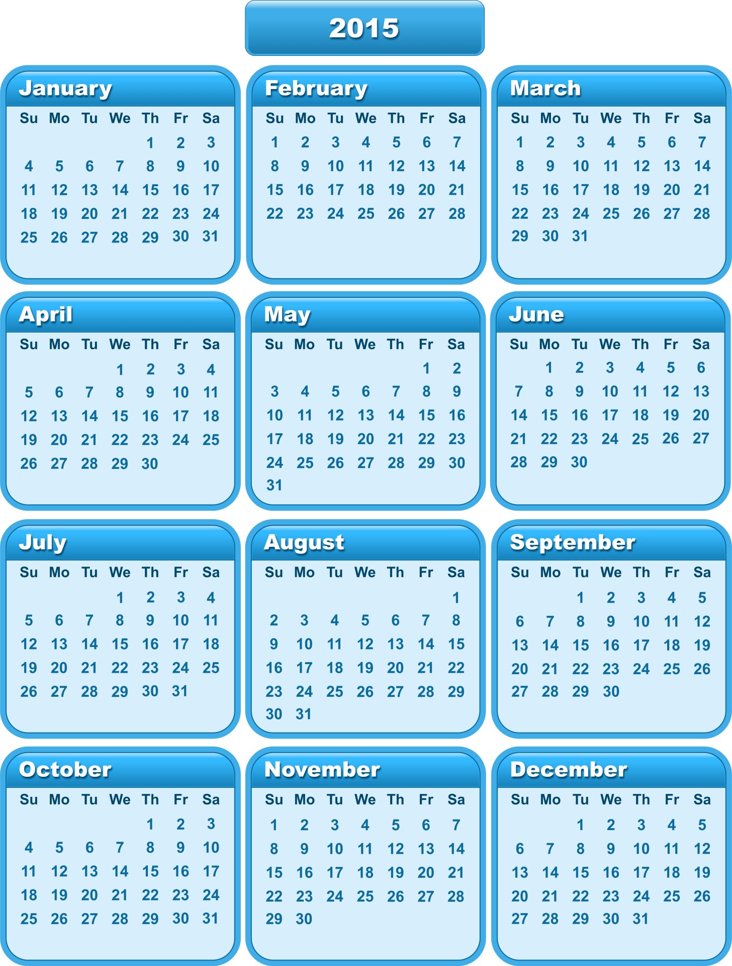 calendar 2015 date free photo