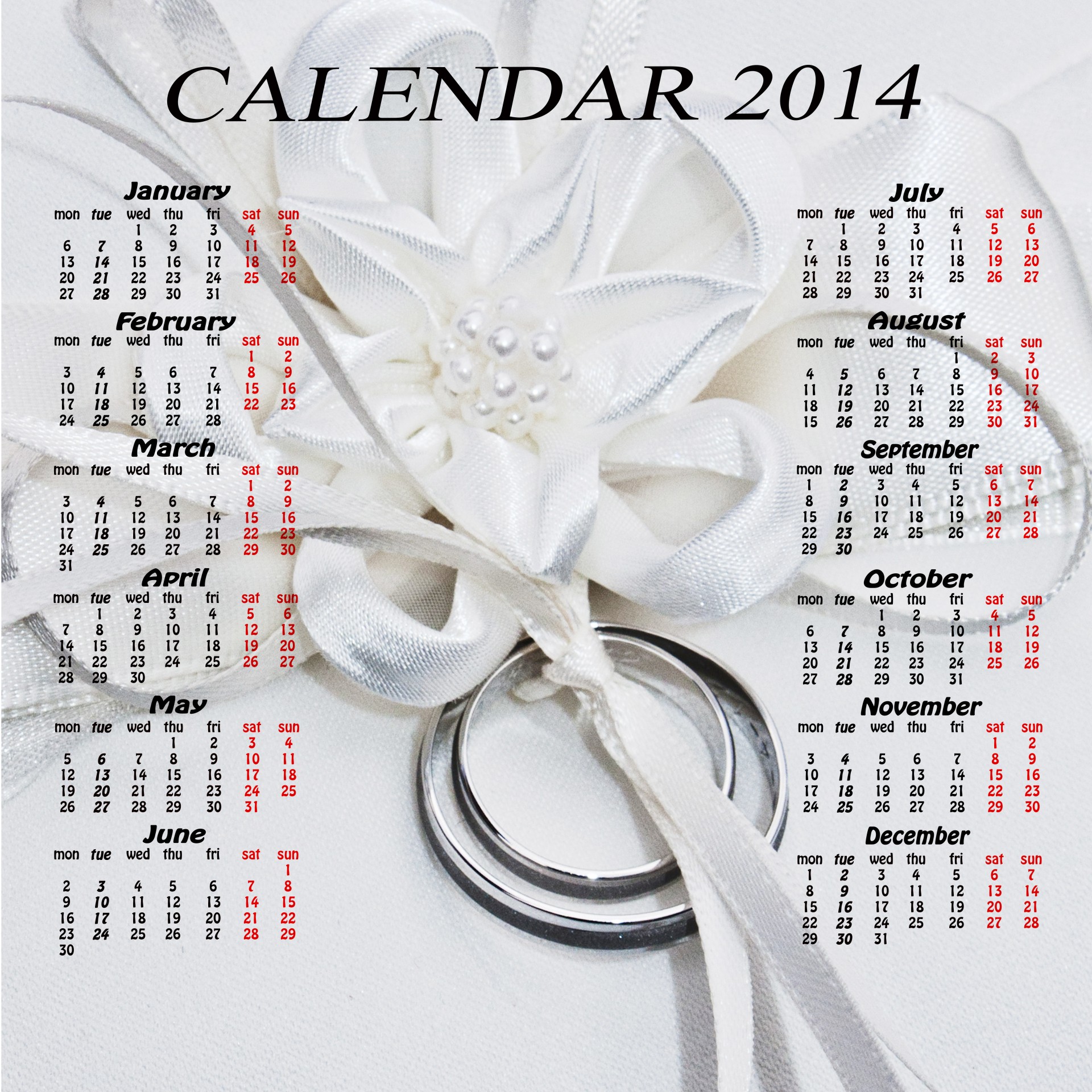 calendar 2014 calendar 2014 free photo
