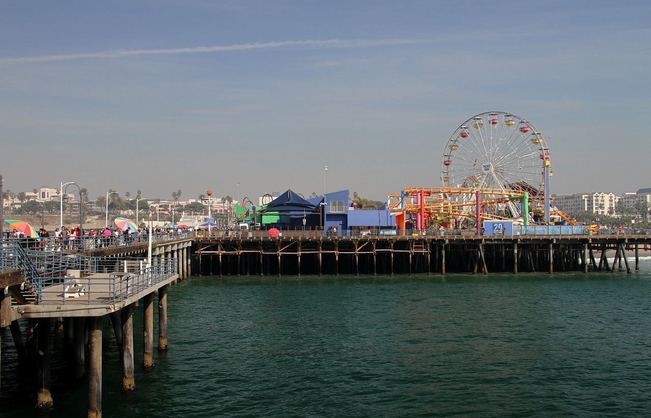 california pier santa monica free photo