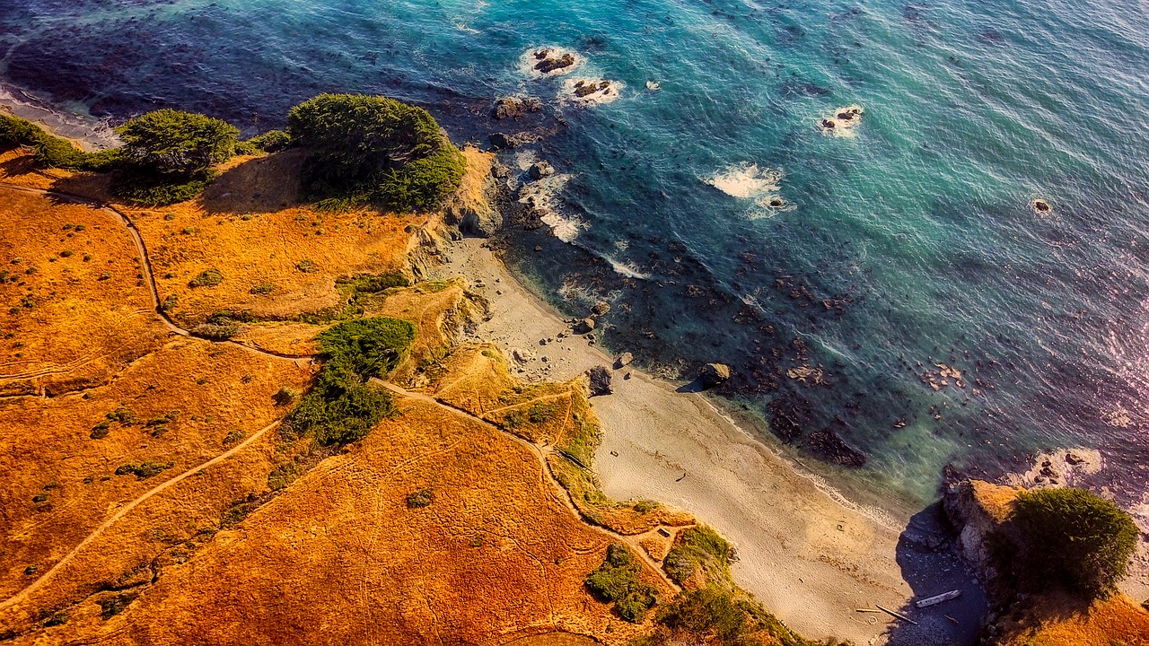 california sea ocean free photo