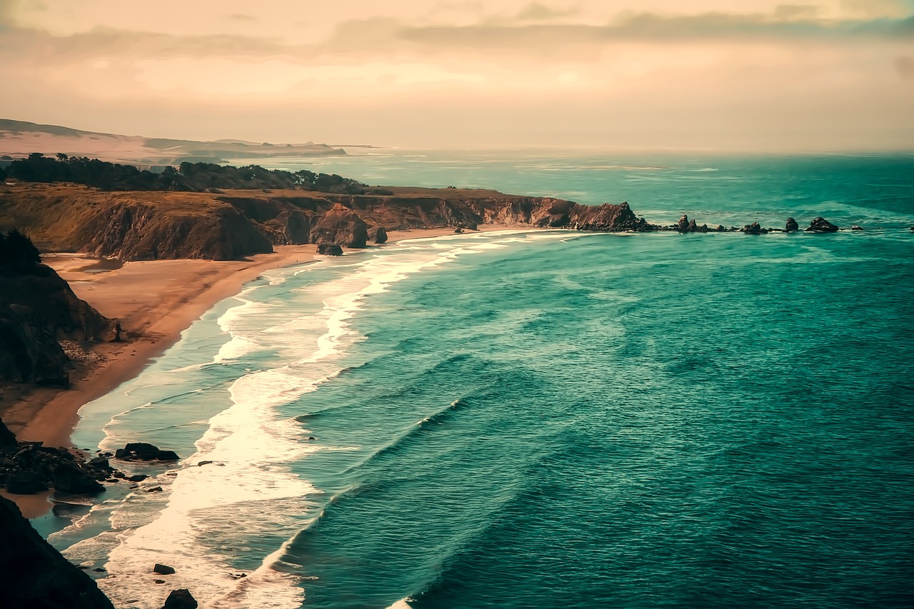 california sea ocean free photo