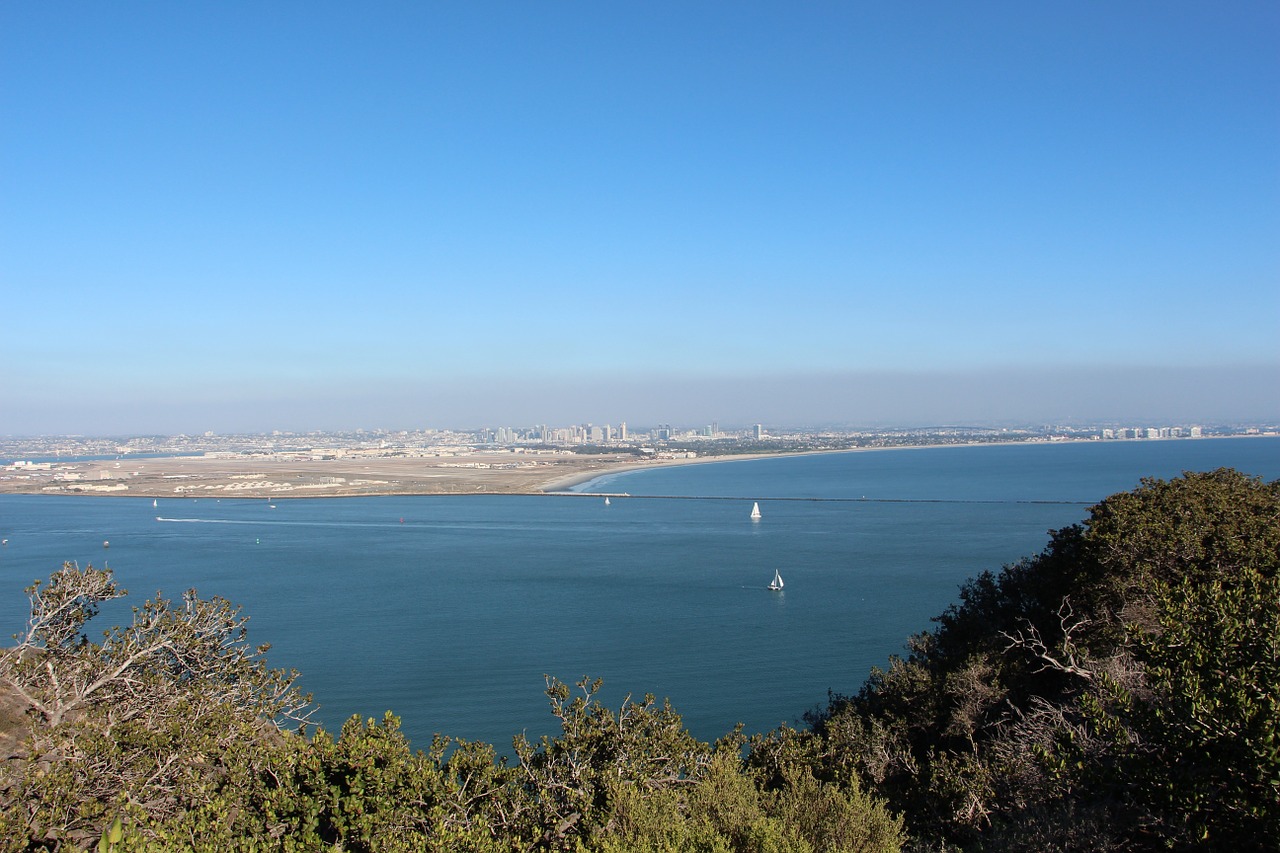 california ocean blue free photo