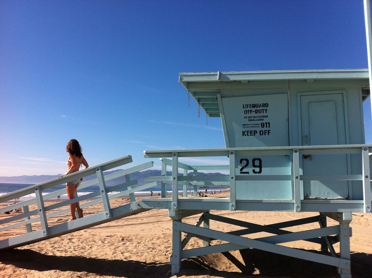 california beach los angeles free photo